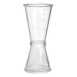 Dosador Duplo Inox 20ml/40ml Copo Medidor Bebida Drink Whisk