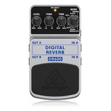 Dr600: Pedal Digital Reverb Behringer Dr 600