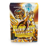 Dragon Shield Gold Matte 60 Sleeves Mini Size Yugioh
