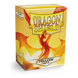 Dragon Shield Matte - Amarelo - Magic The Gathering/pokémon