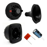 Driver Trio Boca Corneta + Super Tweeter Tuite + 2 Capacitor