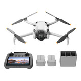 Drone Dji Mini 4 Pro Fly More Combo Plus Cam 4k Obst Sensor Cor Branca