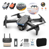 Drone Mini Profissional E99 Pro Com 1 Câmera Hd E 1 Bateria Cor Black+1 Camera Hd-1 Battery
