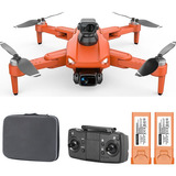 Drone Profissional L900 Pro Se Max Sensor Obst 2 Bat Bag Cor Laranja