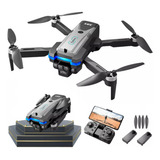 Drone S8s Pro Max Motor Brushless Camera Hd 4k 2 Baterias