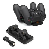 Dual Charging Usb Dockststion Para Controle Ps4 Silm E Pro