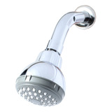 Ducha Fit Redonda Para Água Quente Gria Abs Cromado 8 L/min