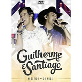 Dvd -guilherme E Santiago -acustico 20 Anos