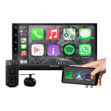 Dvd 2 Din Multimidia Pioneer Tv Waze Bt Carplay + Camera Ré