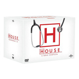 Dvd Box - House 1ª A 8ª Temporada Série Completa (46 Discos)