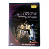 Dvd Donizetti - L'elisir D'amore - Levine / Import. Lacrado
