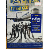 Dvd Duplo Iron Maiden Flight 666 (usa) -lacrado