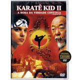 Dvd Karatê Kid 2 A Hora Da Verdade Continua Original Lacrado
