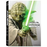 Dvd Lacrado Trilogia Star Wars 1 2 E 3 Audio Em Portugues