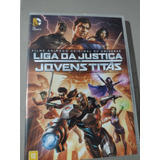Dvd Liga Da Justiça Vs Jovens Titans