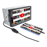Dvd Para Carro Central Multimídia 7 Com Espelhamento Bt 35w