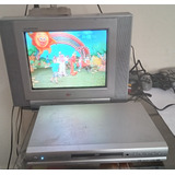 Dvd Player Gradiente - Gbd-120 = Funcionando Ver Descrição