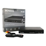 Dvd Player Mondial D-20 Com Karaokê Mp3 Usb Ripping Bivolt