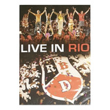 Dvd Rbd Live In Rio Rebelde - Original Novo Lacrado Raro!!!