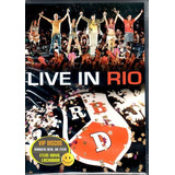 Dvd Rbd Live In Rio Rebelde - Original Novo Lacrado Raro