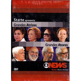 Dvd Starte / Grandes Atrizes / Grandes Atores / Novo Lacrado