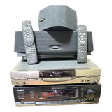 Dvd/karaoke Philips Dvd840/781 E Receiver Fr752 Perfeito!!