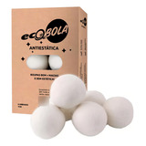 Ecobola Antiestática 6un- Akora 100% Lã Da Nova Zelândia