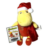 Edição Especial Brinquedo De Natal - Boneca De Pelúcia Pequena Tasha Noel - 19 Centímetros De Altura - Personagem Hipopótamo Amarelo Do Desenho Infantil Backyardigans Nickelodeon - Bbr Toys