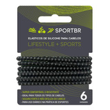 Elástico De Silicone Para Cabelo Lifestyle Sportbr