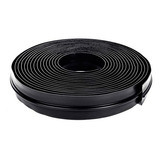 Eletrodo De Silicone Condutivo Para Eletroterapia 5x50cm Cor Preto