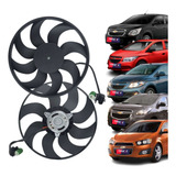 Eletroventilador Ventoinha Cobalt Onix Prisma Spin - Com Ar