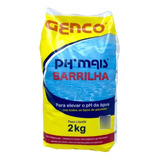 Elevador De Ph Para Piscina Barrilha Ph+ Mais Genco 2 Kg
