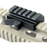 Elevador De Trilho 5 Slots 20mm X 60mm Engate Rápido Airsoft