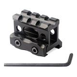 Elevador Trilho Qd Riser 20mm Red Dot Metal Paintbal Airsoft