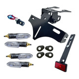 Eliminador Rabeta Art Hornet Cbr 600f Cb 1000 + 04 Setas Led