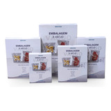 Embalagem 20x30 Com Ranhura Premium 100 Unid Saco Gofrado
