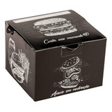 Embalagem Box Gg Hamburguer Artesanal Vários Cores - 100un