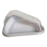 Embalagem Fatia De Bolo Torta Temaki Cor Transparente Kit Com 100 Unidades Bipack Bp630