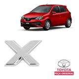 Emblema - - Cromado Da Tampa Etios 2012 2013 2014 Toyota
