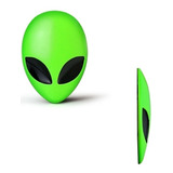 Emblema Adesivo Alien Ovni Verde Marvel Carro Moto Area 51