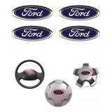 Emblema Adesivo Ford Da Calota Roda Aço Ranger 2002/2011 