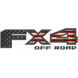 Emblema Adesivo Fx4 Off Road Usa Ranger F-1000f-350f-250 Par