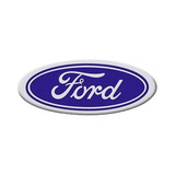 Emblema Adesivo Resinado Caminhão Ford Oval Grande