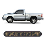 Emblema Adesivo Resinado Chevrolet S10 Executive 2001 S10r07