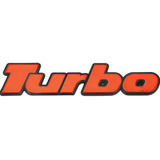Emblema Adesivo Turbo Vermelho - Tuning Vw Plástico