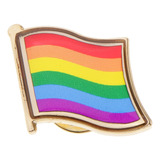 Emblema Arco-íris Esmalte Pin Retro Cabolsa Lapela Orgulho