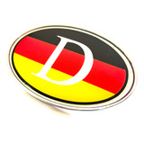 Emblema Brasão Vw Fusca Antigos Bandeira Alemã Deutschland