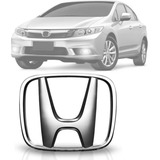 Emblema Dianteiro Grade New Civic 2012 2013 2014 2015 2016