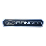 Emblema Distintivo Badge Aço Inox Ranger Raça Forte 3.0 V6