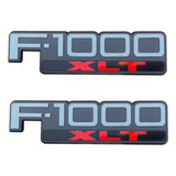Emblema F-1000 Xlt 1997 E 1998 - Par Novo Okm